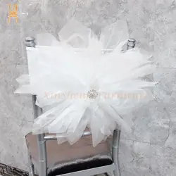 Wedding Decoration Customize Chiavari Chair Back Flower Sash