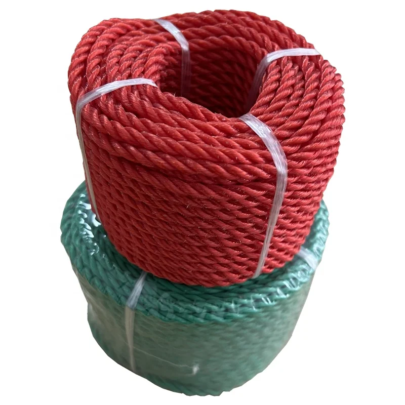 Wholesale Customized Twisted Rope Made of Polyester Polypropylene or Nylon for Packaging for Individual Customization