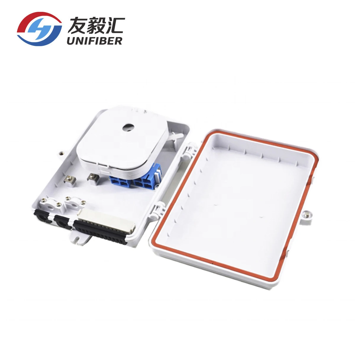  Открытый водонепроницаемый 8 портов волоконно-оптическая распределительная коробка FTTH световолокно распределительный шкаф