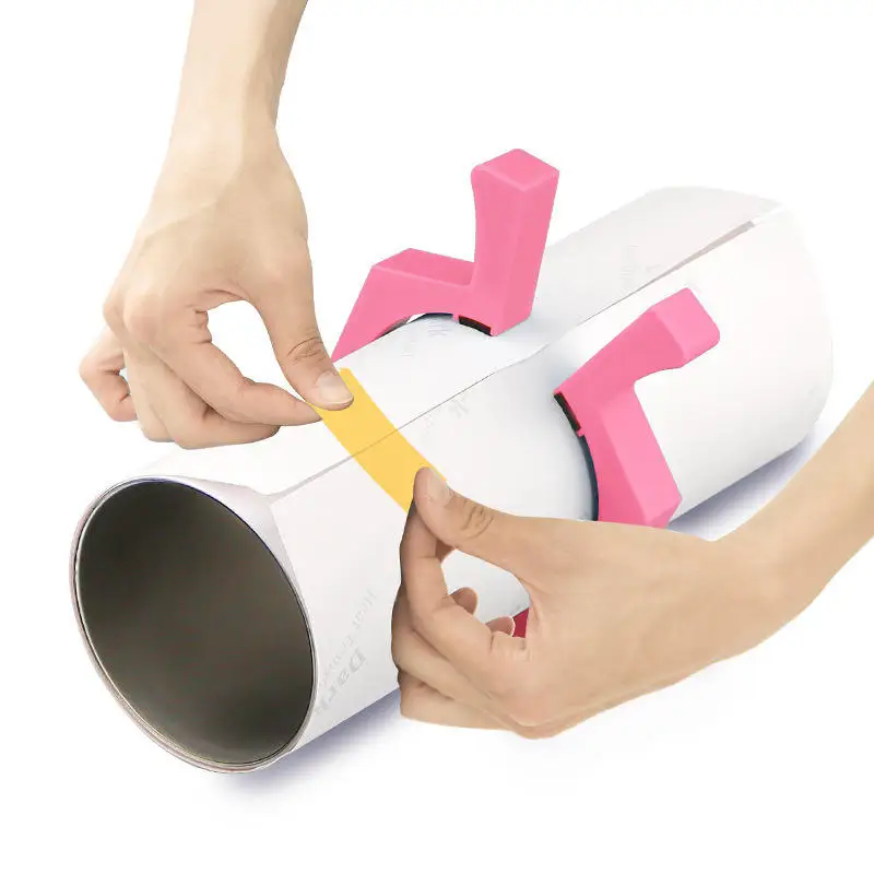 Sublimation Tumblers Pinch Perfect Blank Tumbler Skinny Straight Pinch Tumbler Perfect Clamp Grip Paper Pinch cup holder Tools