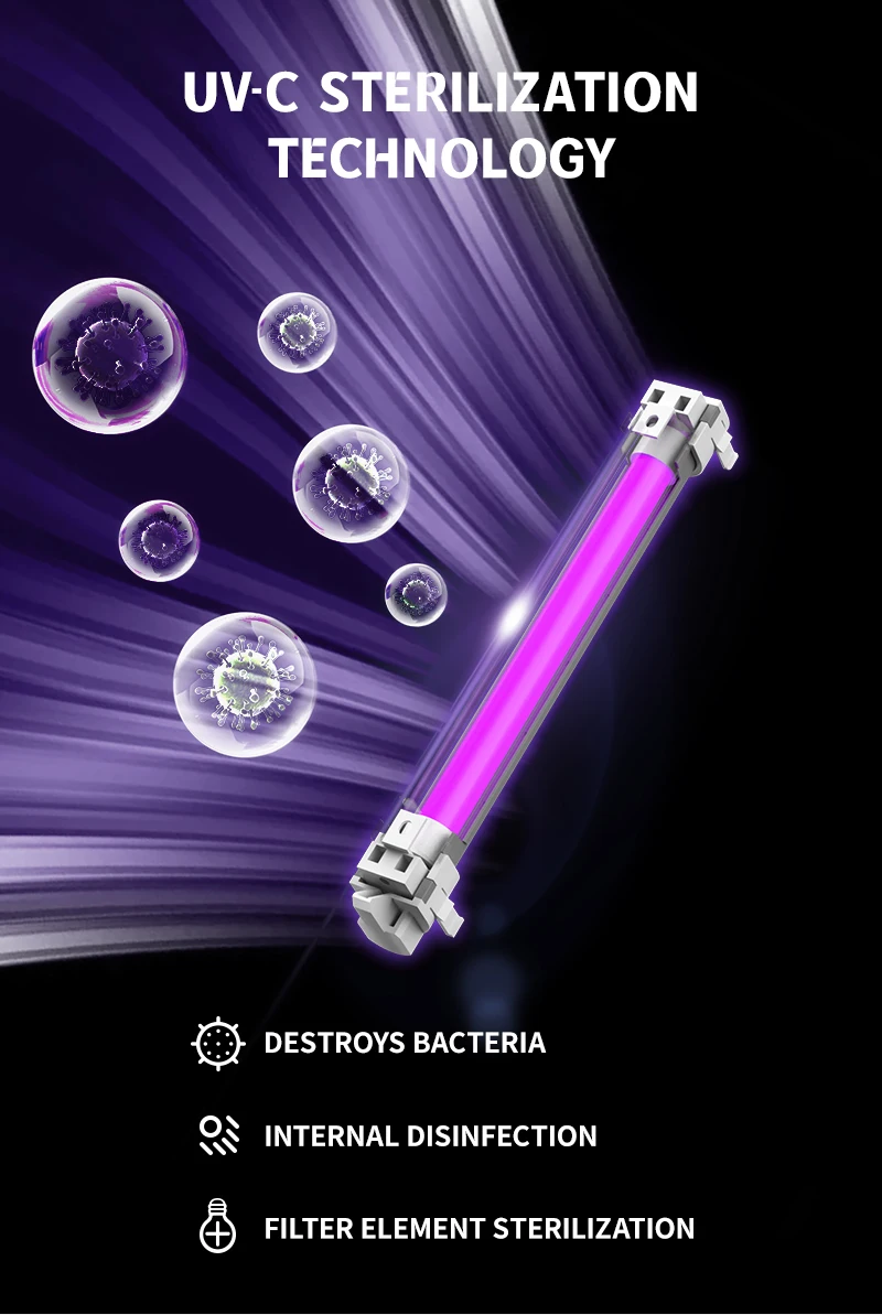 JNUO commercial purificador de aire inteligente sterilization powered air purifying respiratory dog hot and cold air purifier