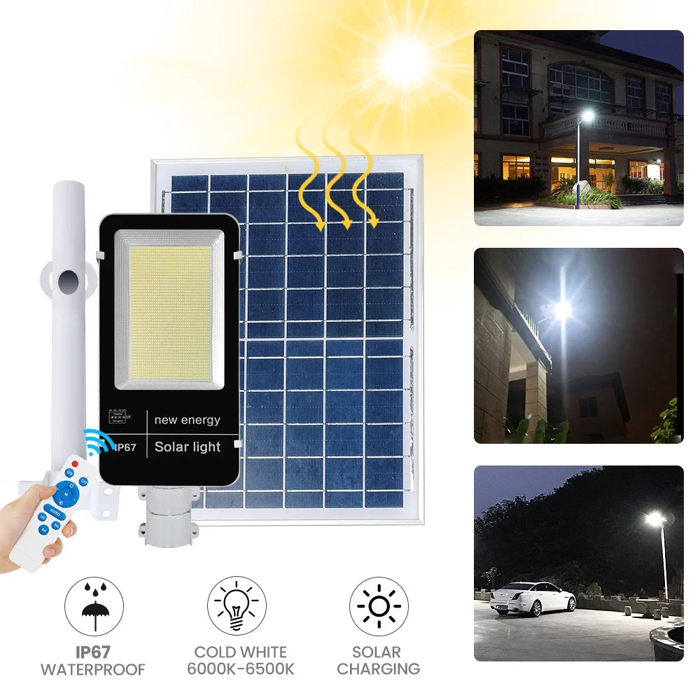 Competitive Price Aluminum Solar Power Outdoor Split Outdoor Street Light Solar 150w 300w LED Solar Street Light