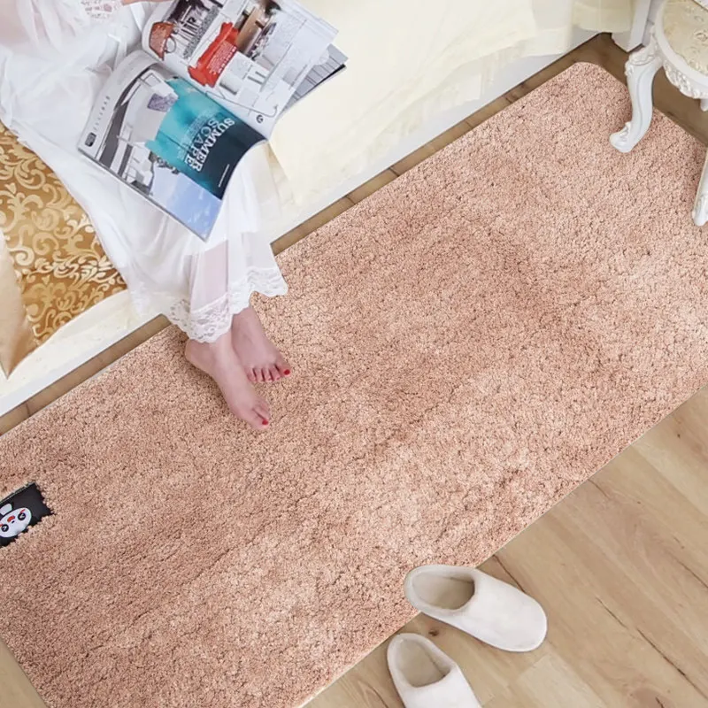 Indoor Doormat Super Absorbent Water Mats Non Slip Rubber Rug For Bedside