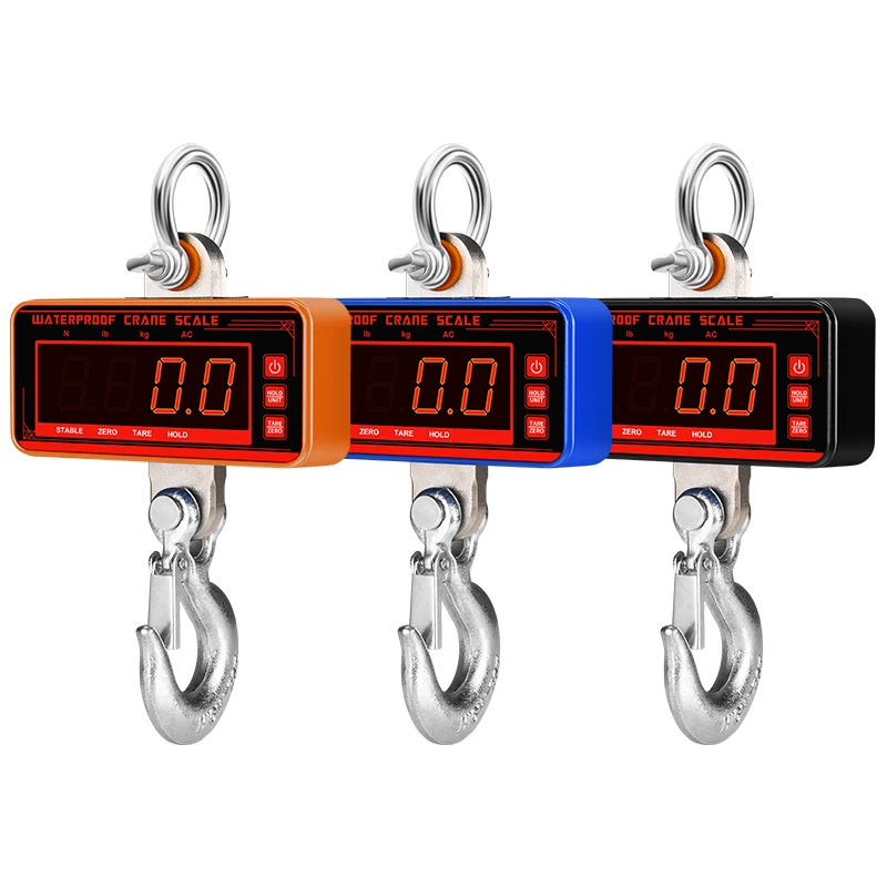 500KG 1000KG High Precision Wireless Aluminum Alloy Crane Portable Electronic Digital Weighing Hanging Scale