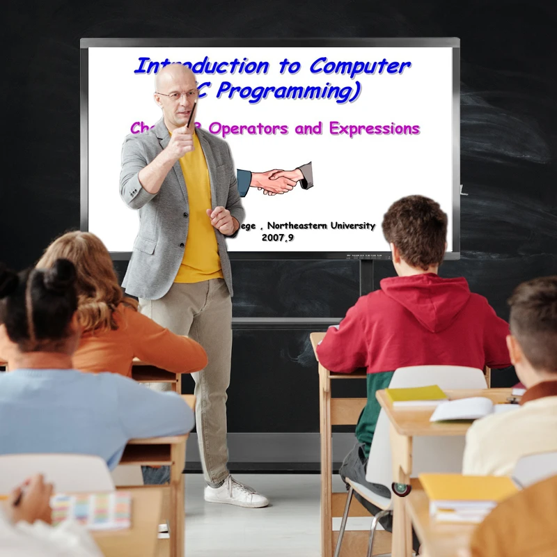 65 inch led ir touch screen smart whiteboard interactive smart board display