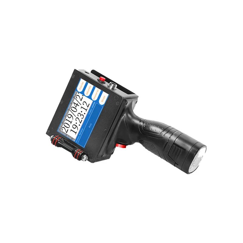 2022 Top Selling 25.4mm aluminum Foil Handheld Inkjet Printer Date Coding Machine/Hand Jet Printer