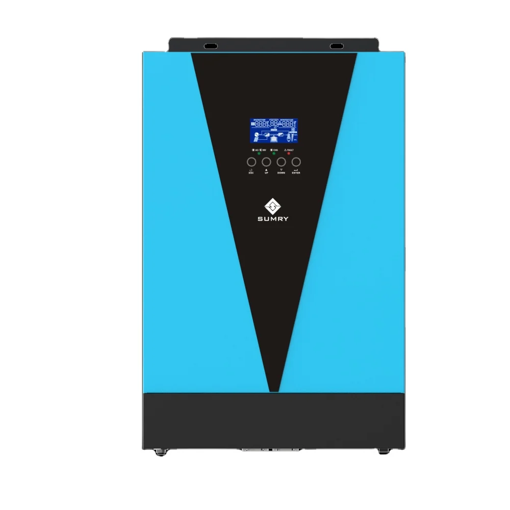 HPS 5K solar inverter status indicator  dc to ac 24v dry contact charging current can setable according to your battery type