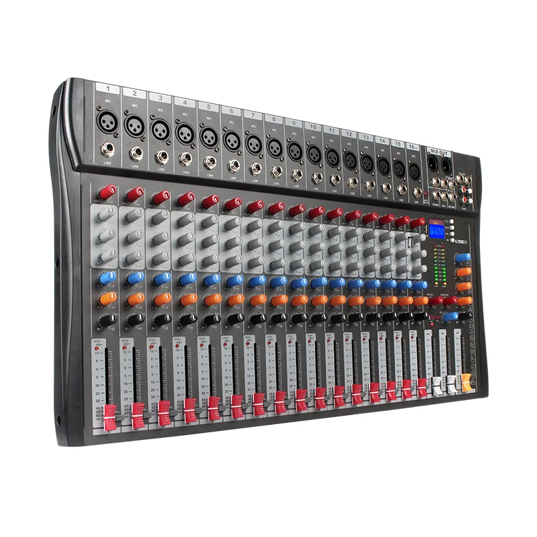 Высокое качество дешевая цена 16-канальный оптовый 300 набор консоли профессиональный аудио микшер