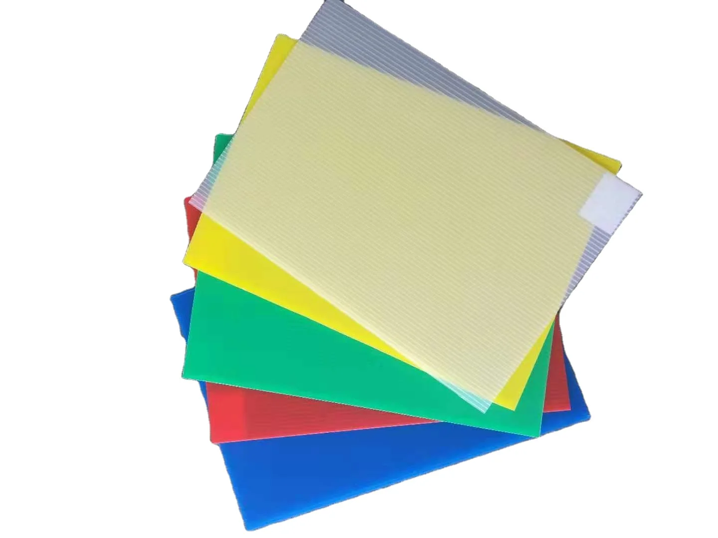 Transparent,black,blue,green,white,red,yellow or as required polypropylene pp  corrugated core flute sheet/ board