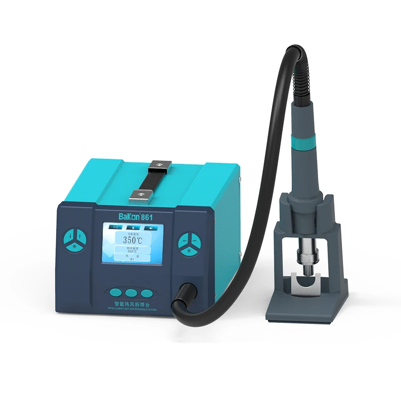 Hot sale wholesale price 1000W BK861 high power brushless vortex fan hot air gun soldering station BGA rework station SMD