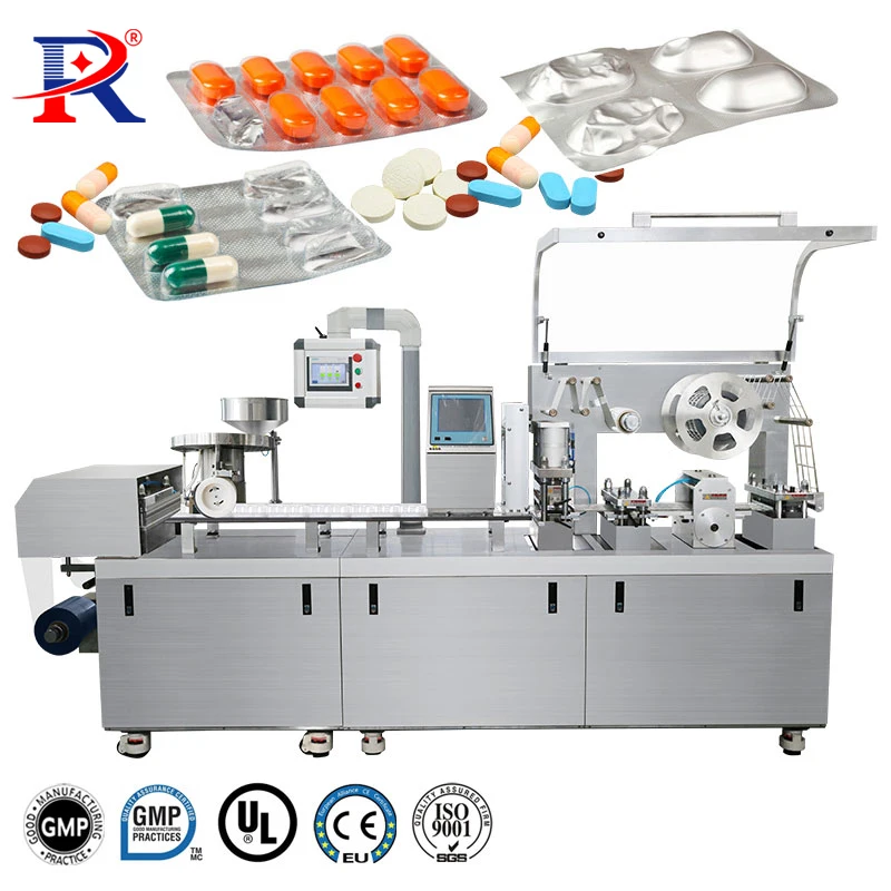  3 Year Warranty Automatic And Efficient Capsule Tablet Blister Packaging Packing
