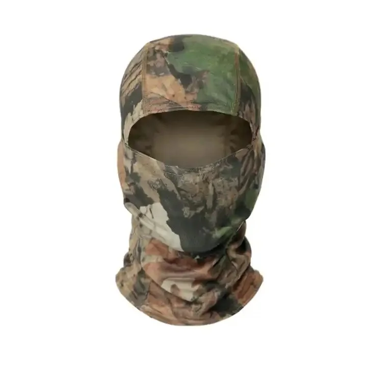 In stock Camouflage Headcover  Breathable Full Face Riding Hiking Climbing Sunscreen Quick Drying Sweatwicking Tactical Mask