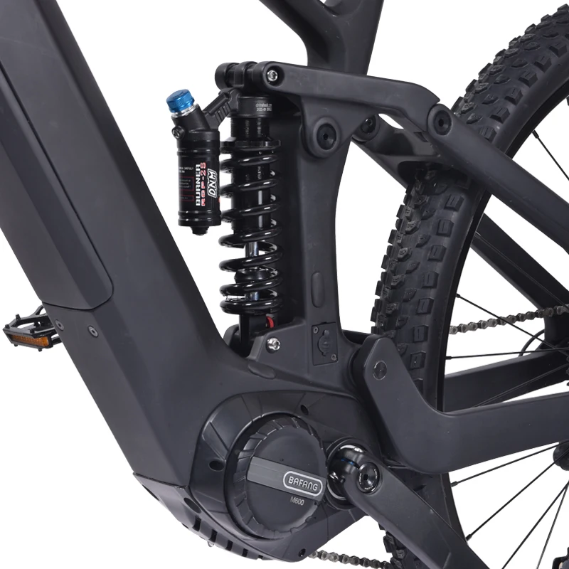 US warehouse electric mountain bike carbon MTB mid-drive motor 48v500w ebike customized