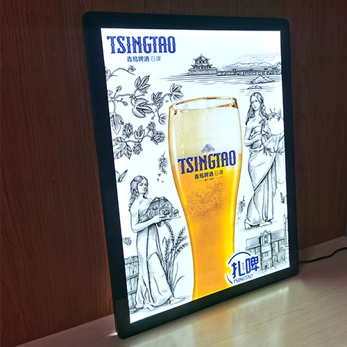 Customized Movie Theater Sign Cinema Poster A1//A2/A3/A4 Aluminum Poster Frame Ultra Thin Advertising Led Light Box