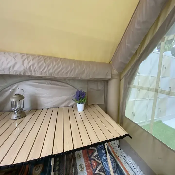 Top Quality 6.3 Square Meters Tents Camping House Tent Waterproof and Windproof Inflatable Tent with pump