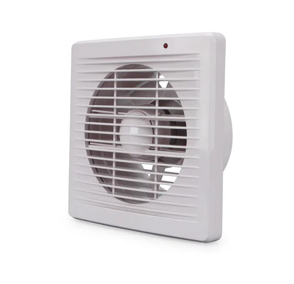 High Quality White ABS Plastic Material Bathroom Type Square Exhaust Fan