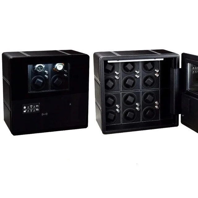 fancy watch winder smart safe automatic watch winder safe watch winder leather draw safe