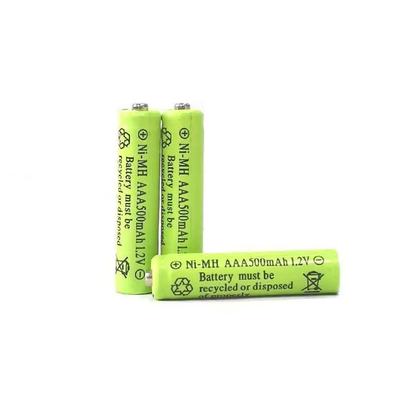 Индивидуальная перезаряжаемая батарея Ni-MH 500 mah № 7 пульт дистанционного управления для продажи