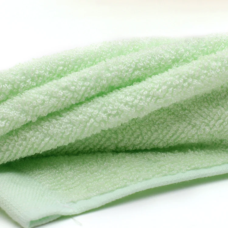 Wholesale Organic Soft Face Towels Eco Friendly Bamboo Organic Bamboo Fiber Face Washcloths Baby Bamboo Towel