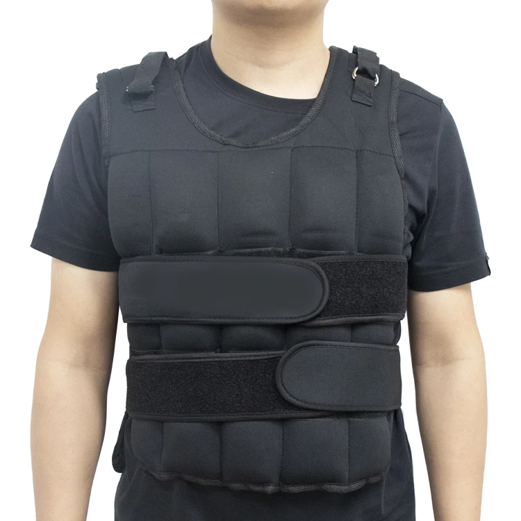 WT8014 10KG Loading Weight Vest For Boxing Weight Training Workout Fitness Gym Equipment