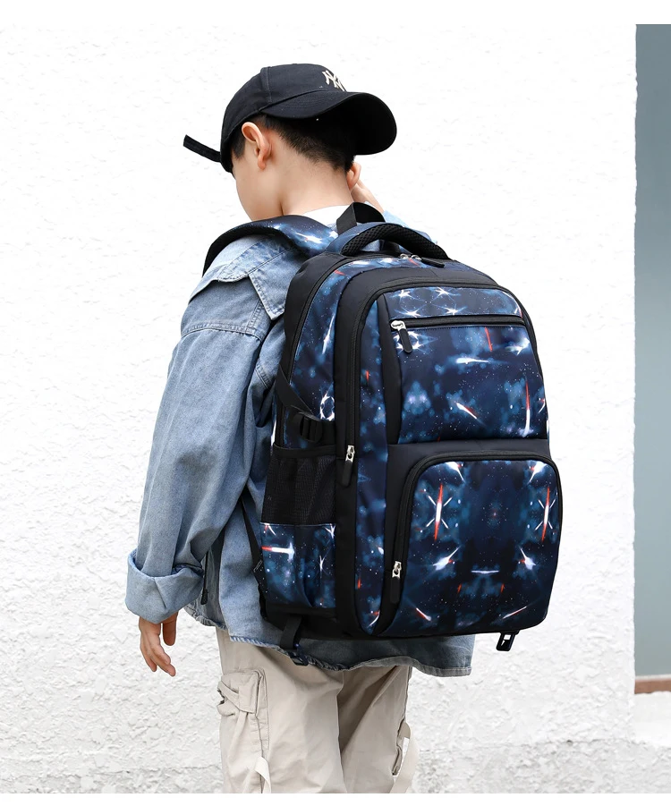 3 шт./комплект, школьный рюкзак на колесиках со съемной тележкой