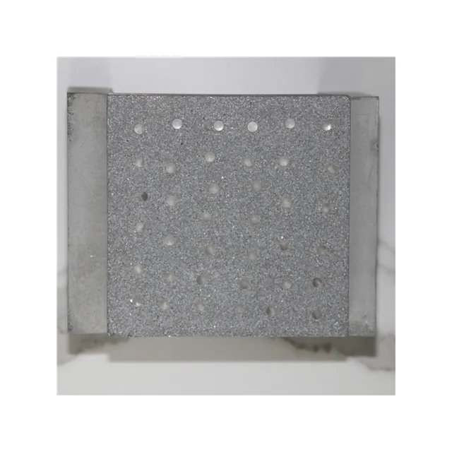 Translucent Concrete Wall Panel Designed Transmissive Artificial Precast Light Transmit Concrete Board Cement Panel For Exterior