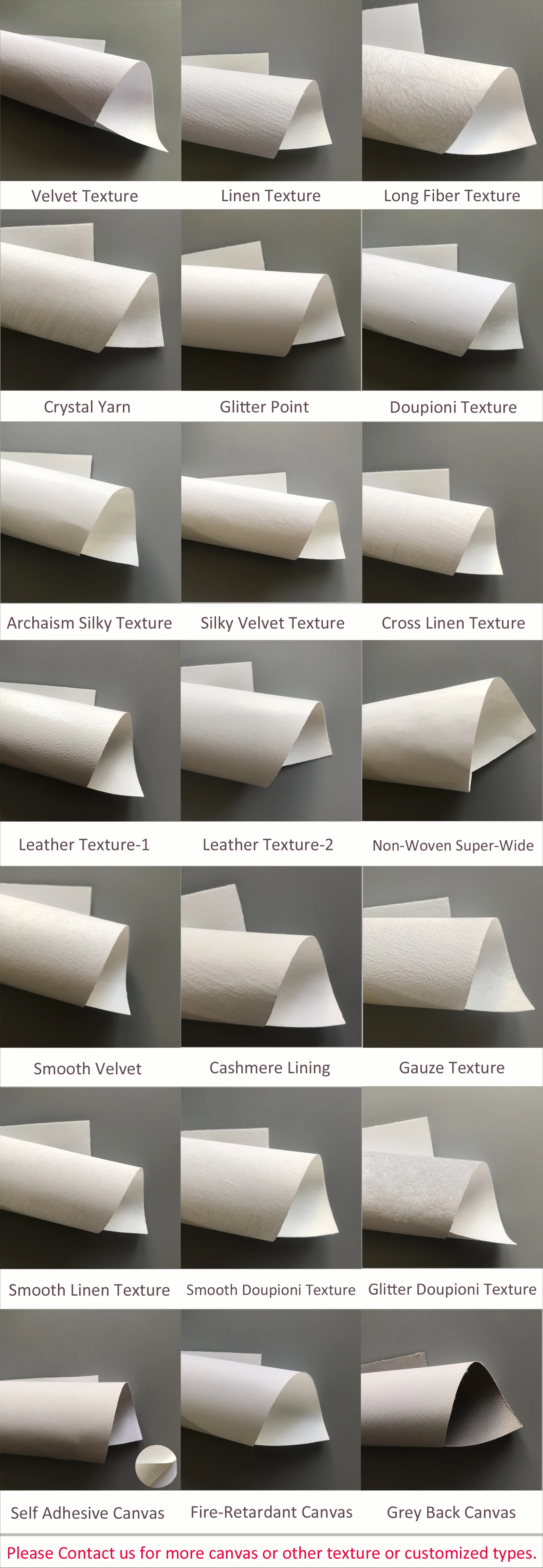 Velvet Fabric Wall Cloth