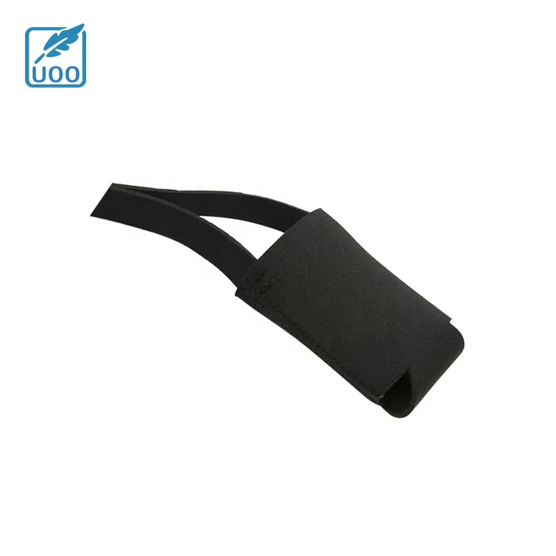 UOO Sublimation Neoprene Blank Folded Bottom 12OZ Short Can Cooler with Strap