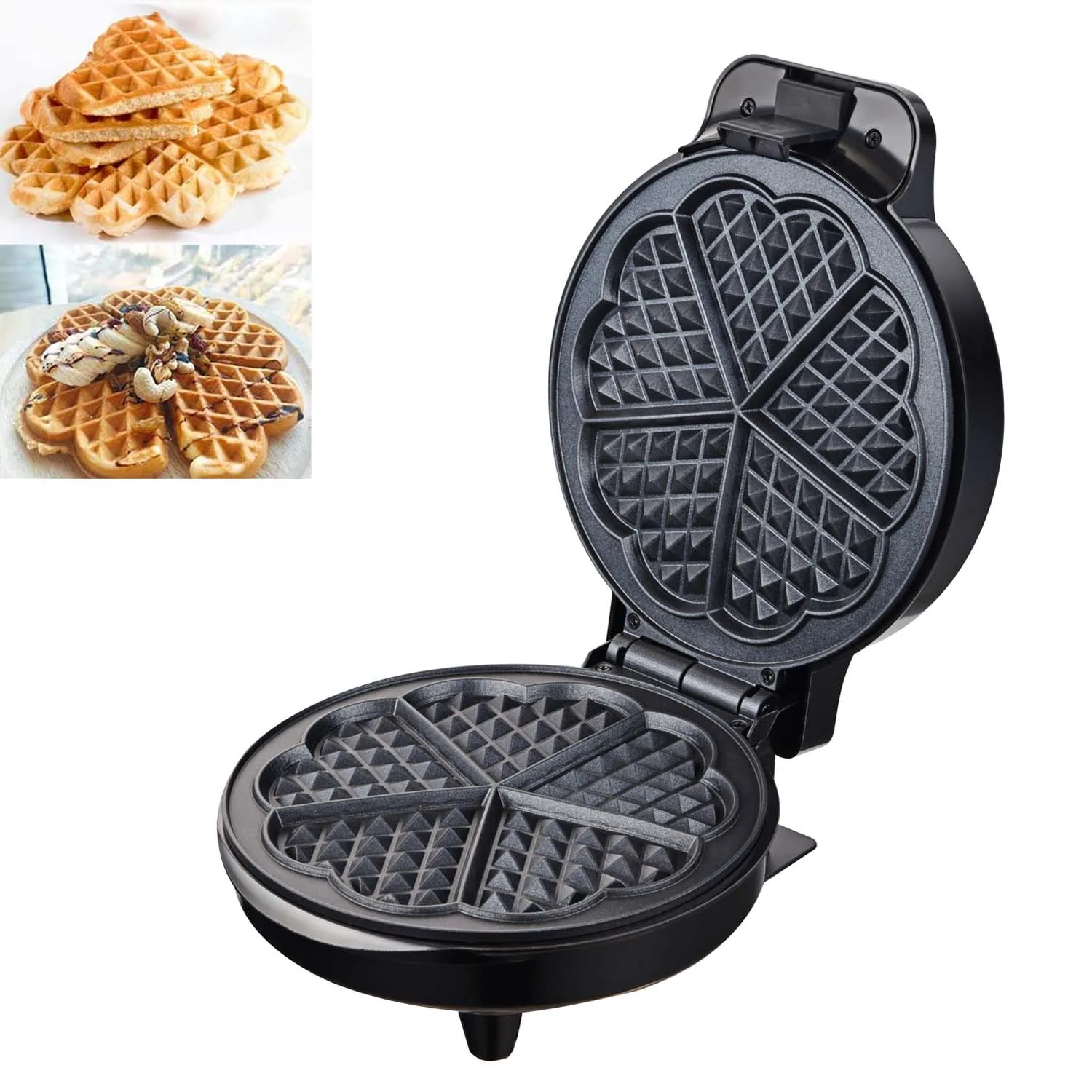 Valentines Day Gift Customized Logo Acceptable Electric Hong Kong Style Egg Waffle Maker Bubble Waffle Maker