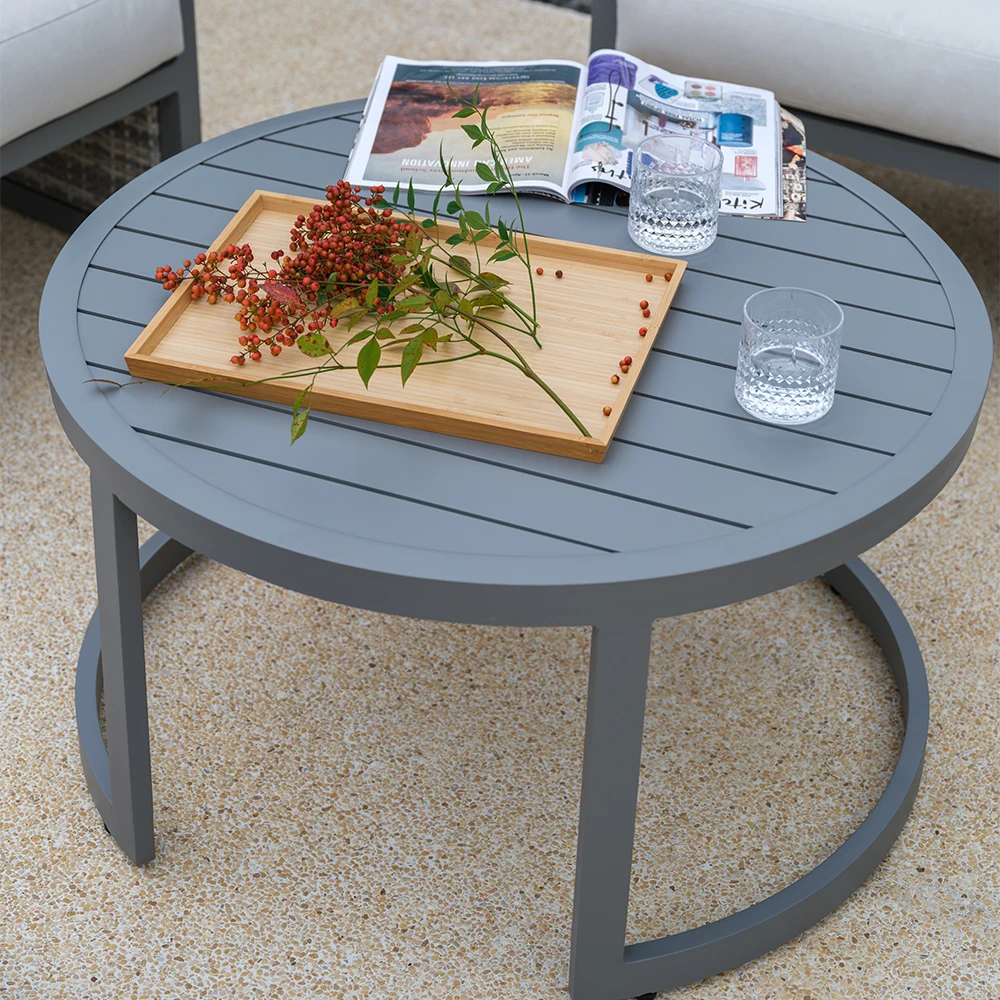 Aluminium Frame Wholesale Rattan Garden Furniture With Waterproof Cushion And Aluminum Frame