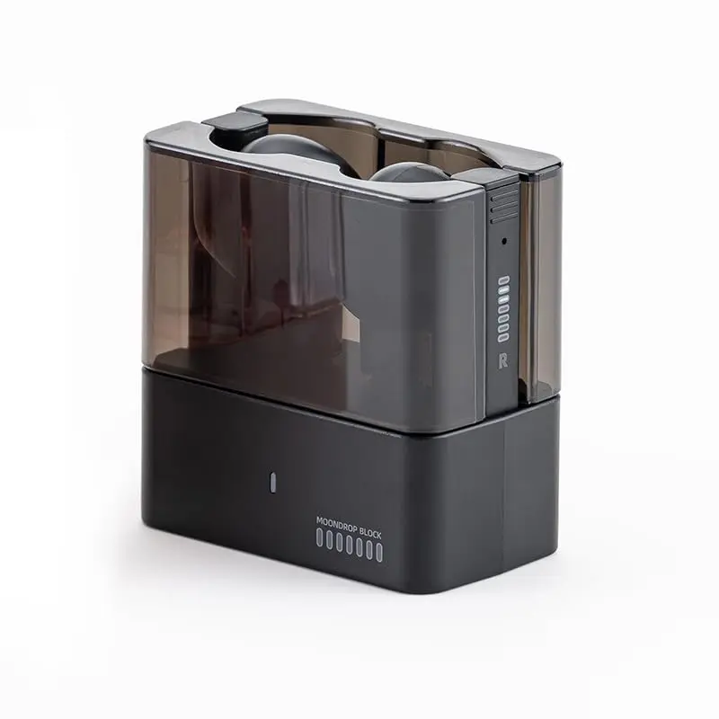 Moondrop Block Dual-Mic ENC TWS Touch Control 13mm Bass-Enhanced Driver True Wireless Earbuds Semi in-Ear Earphones