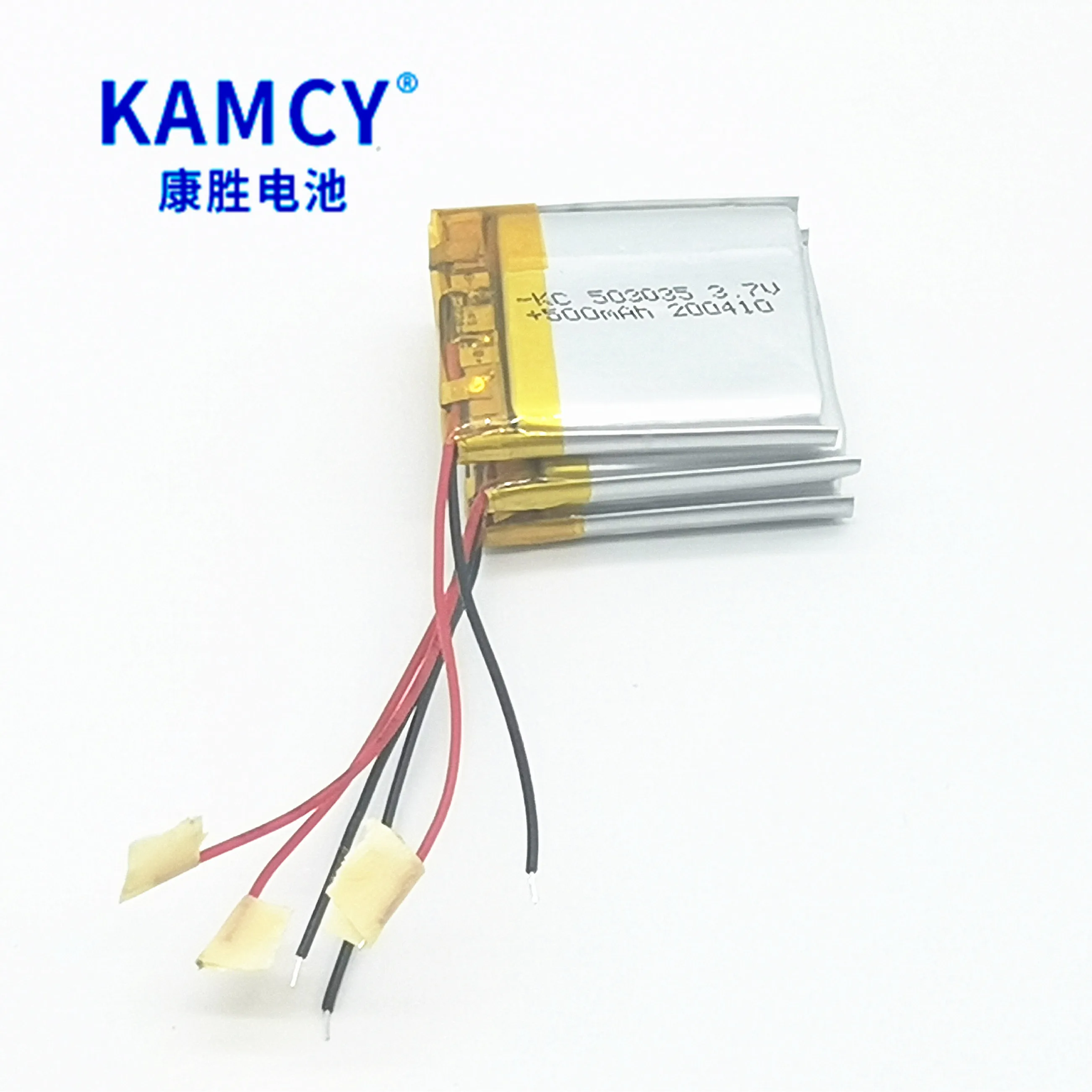 Rechargeable 503035 li polymer 3s 6s battery 3.7v 500mah li polymer battery 500mah lipo 502025 for Set top box
