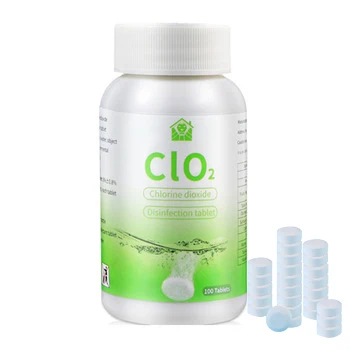 Hot Selling Portable Chlorine Dioxide Effervescent Tablet clo2 Disinfection Tablets