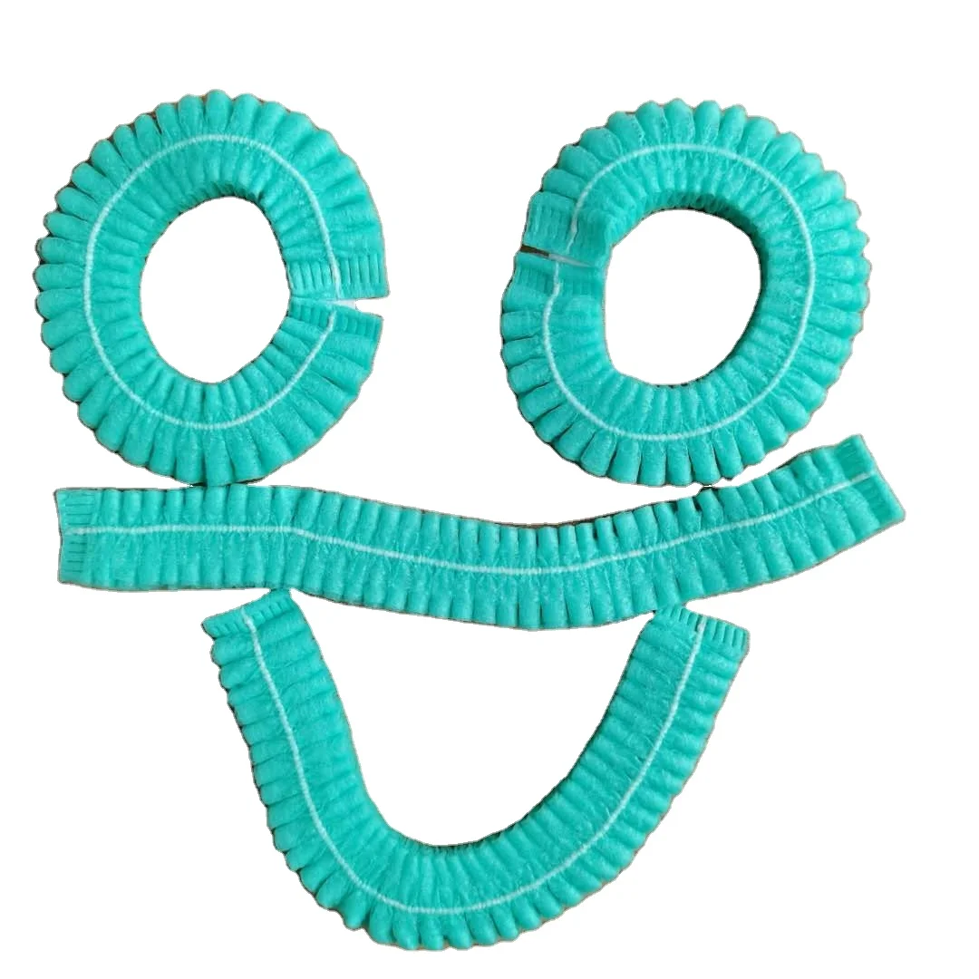 Medical Disposable PP Surgical Cap Doctor Nurse Bouffant Cap Non Woven Hair Covers Mob Clip Cap XR 3 Years Class I GB15979-2002