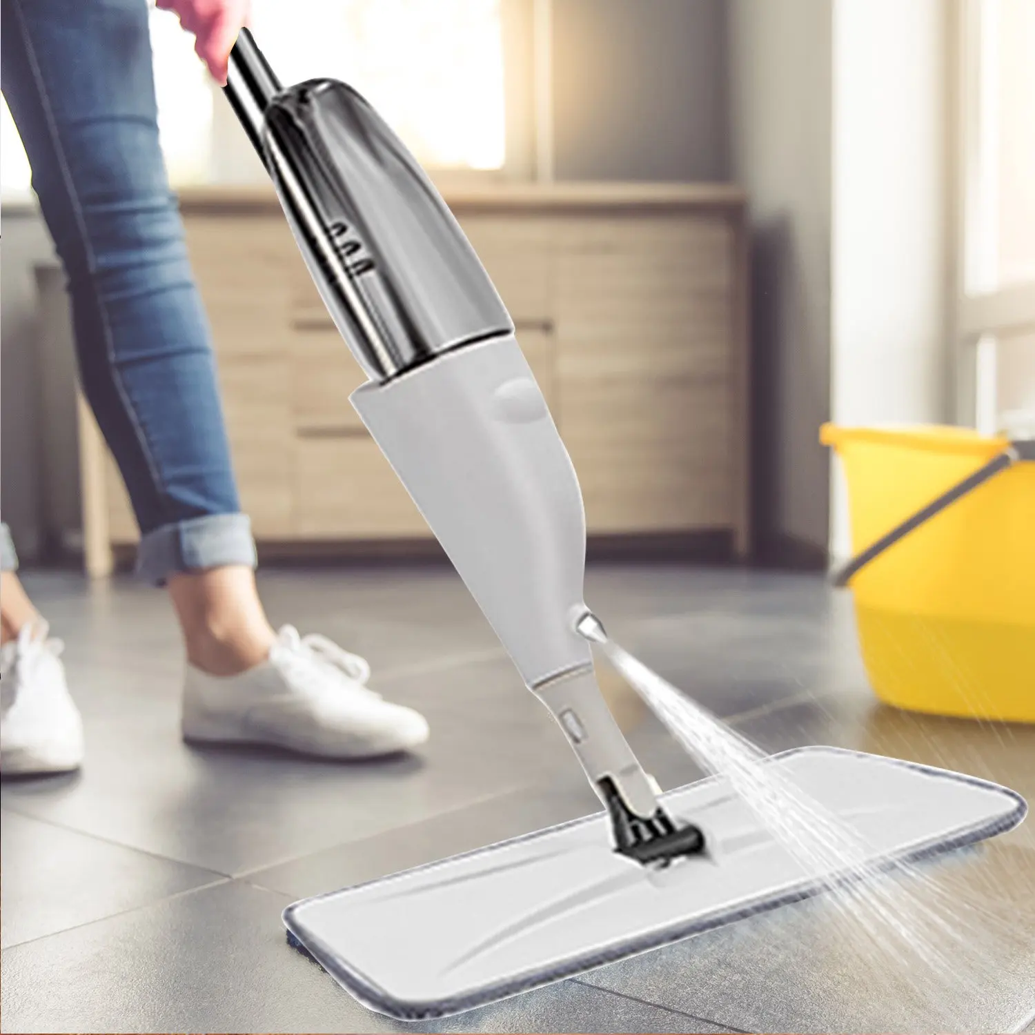 OEM Refill Mop refillable temizlik Limpe a esfregona Bersihkan pel strizzare cheap mops swifter perfect spray mop cooger