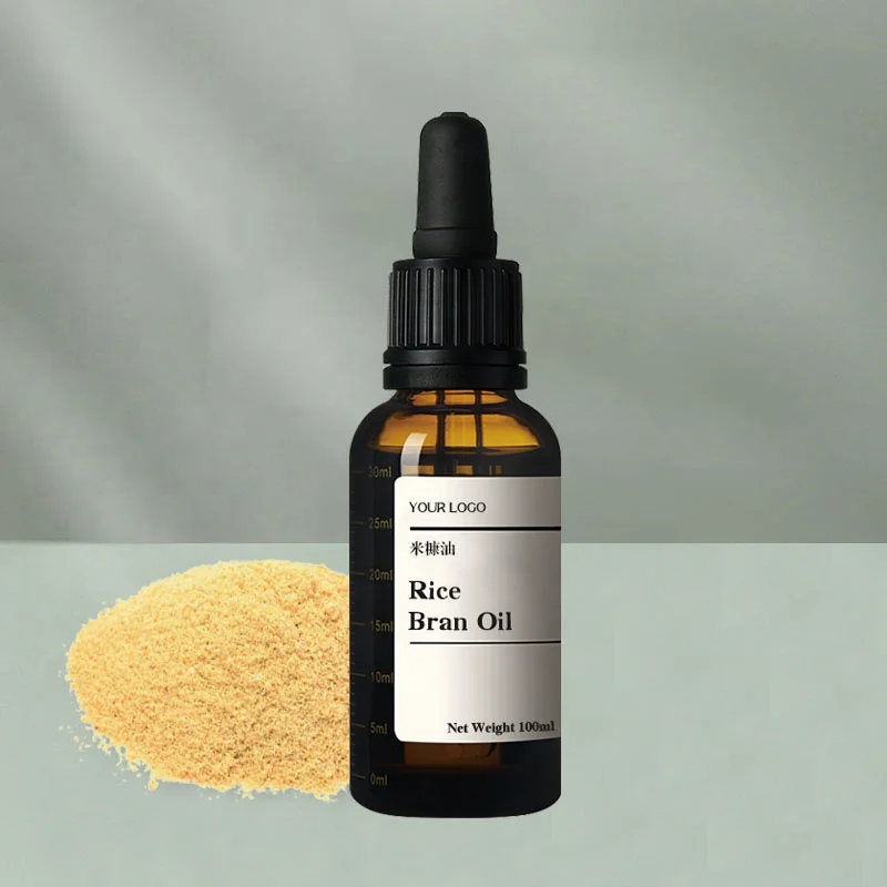 Rice Bran Extract Bulk Rice Bran Oil Cold Pressed Unrefined Organic Carrier Oil