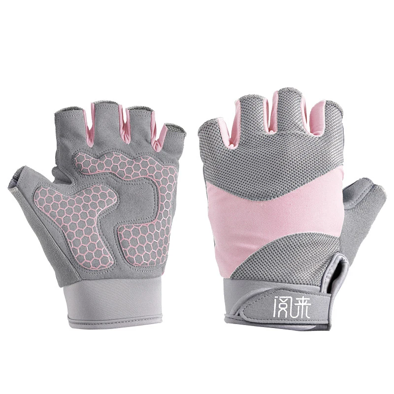 Customizable Polyester 502 Fitness Sports Gloves Weight Lifting Gloves for Women Gym Gloves
