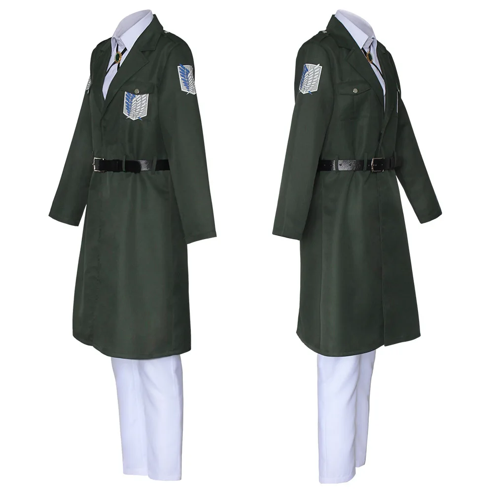 Attack on Titan Cosplay Investigation Corps Cloak Uniform Costumes for Women Men FCGD-011