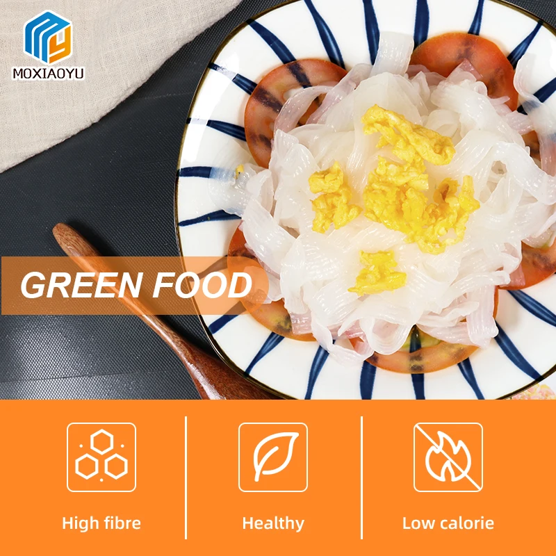 New Arrival Organic Gluten Free Keto Friendly Zero Fat Vegan Healthy Delicious Fast Food Konjac Fettuccine
