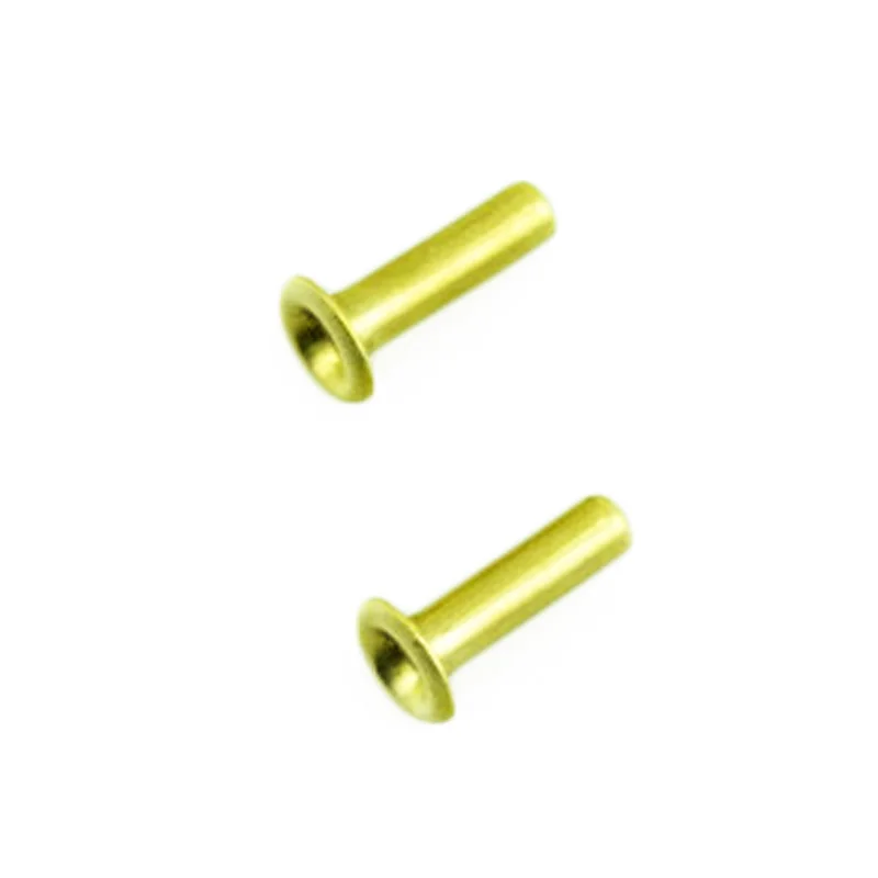 2.3x9.4x4.8mm natural brass eyelet for electronic