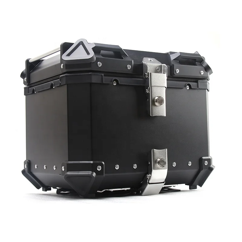 36L Aluminum Alloy Plate Motorcycle Waterproof Quick Release Top Box Full Face Helmet Case for Honda CB500X CB650F