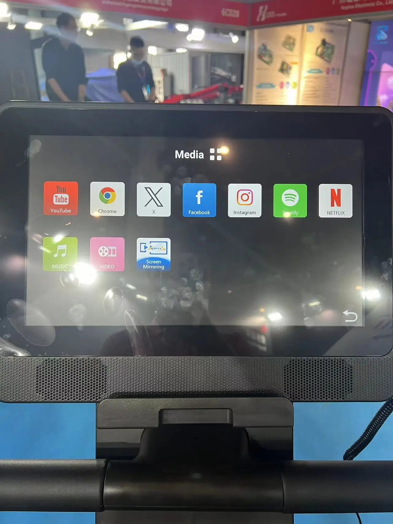 Gym use AC motorized treadmill slat  treadmill for commercial use woodway motorized treadmill system