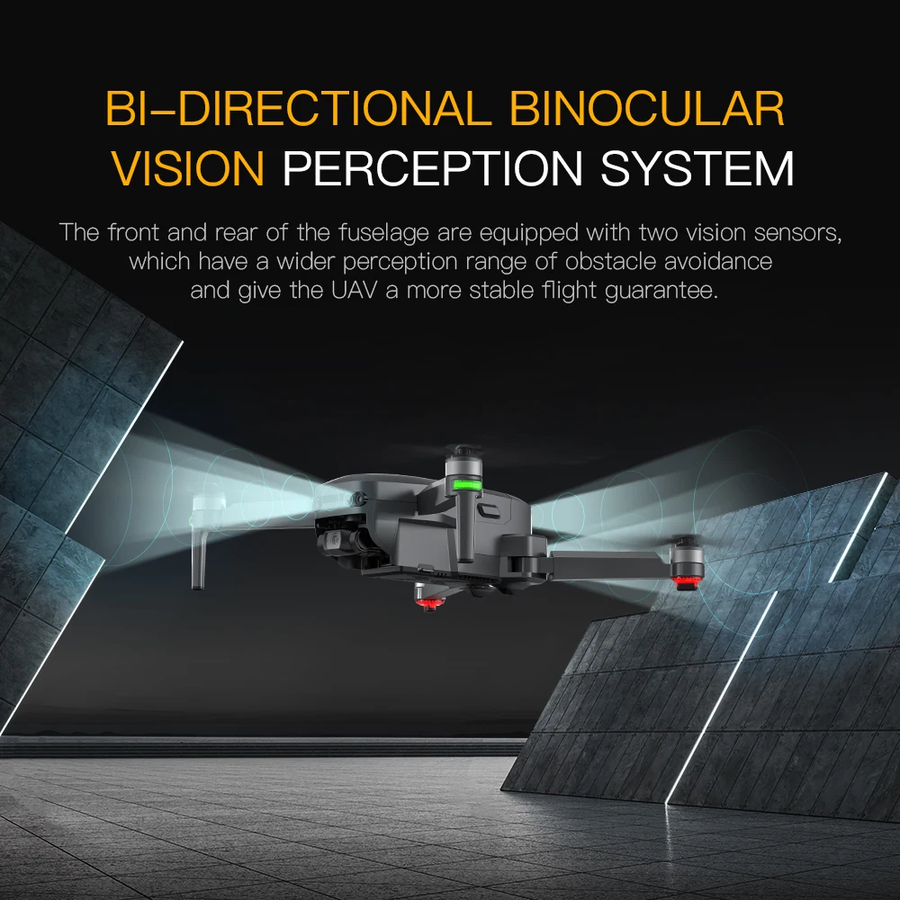 193E 3-axis mechanical brushless pan tilt 3.5km binocular visual obstacle avoidance direct buy china drone