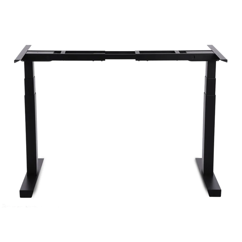 Hot sale manufacturer hight adjustable desk with  lifting legs with castor of computer height standing desk office furniture