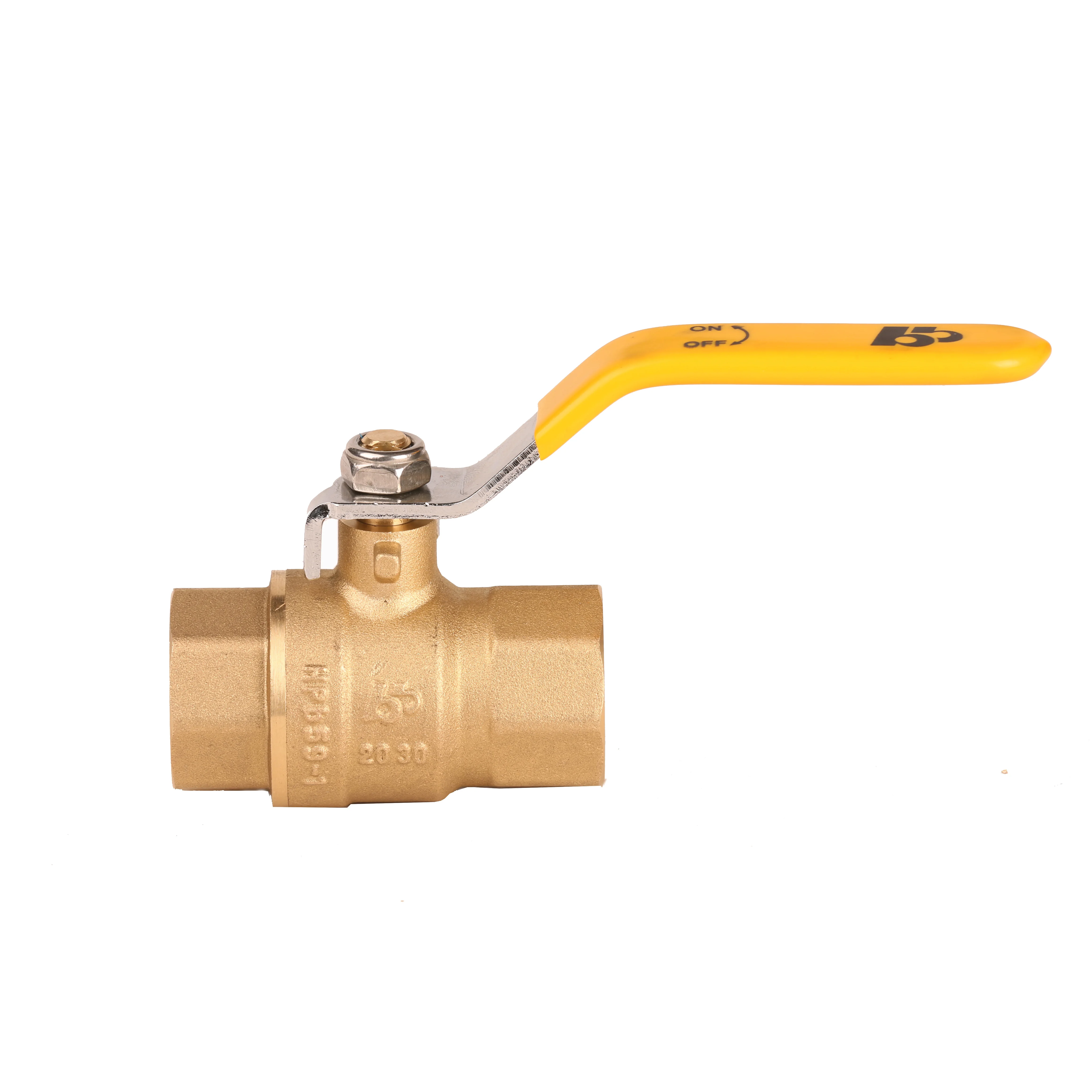 B&H High Performance 1/2 - 2 inch Cw617n Ball Valve High Pressure High Platform Brass Ball Valve For Gas