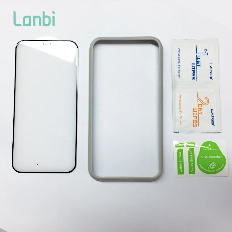 Lanbi протектор экрана мобильного телефона установщик закаленное стекло для IPHONE 12