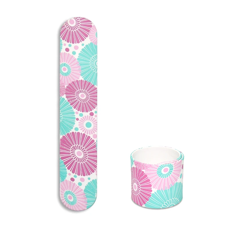 Customized Logo Reflective PVC Slap/Snap Wristband Ruler Clap Bracelet/Hot Selling Circle Silicone Slap Band Wrist Strap