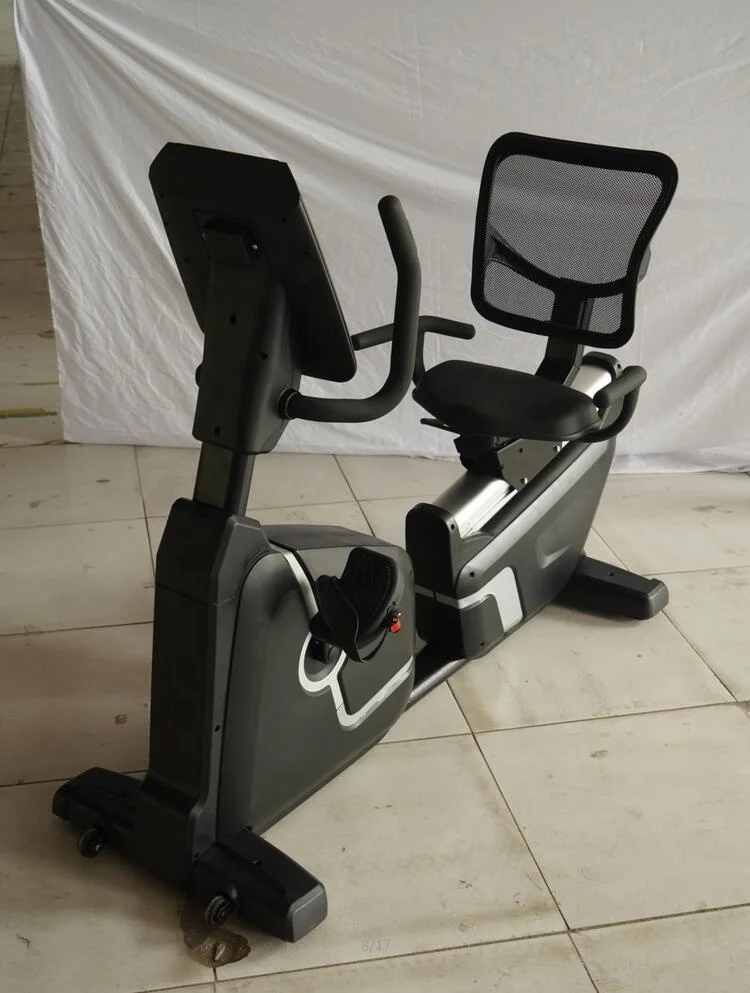 Gym Use Commercial Recumbent Bike /Exercise Bike Fitness with 32 levels Self Generator