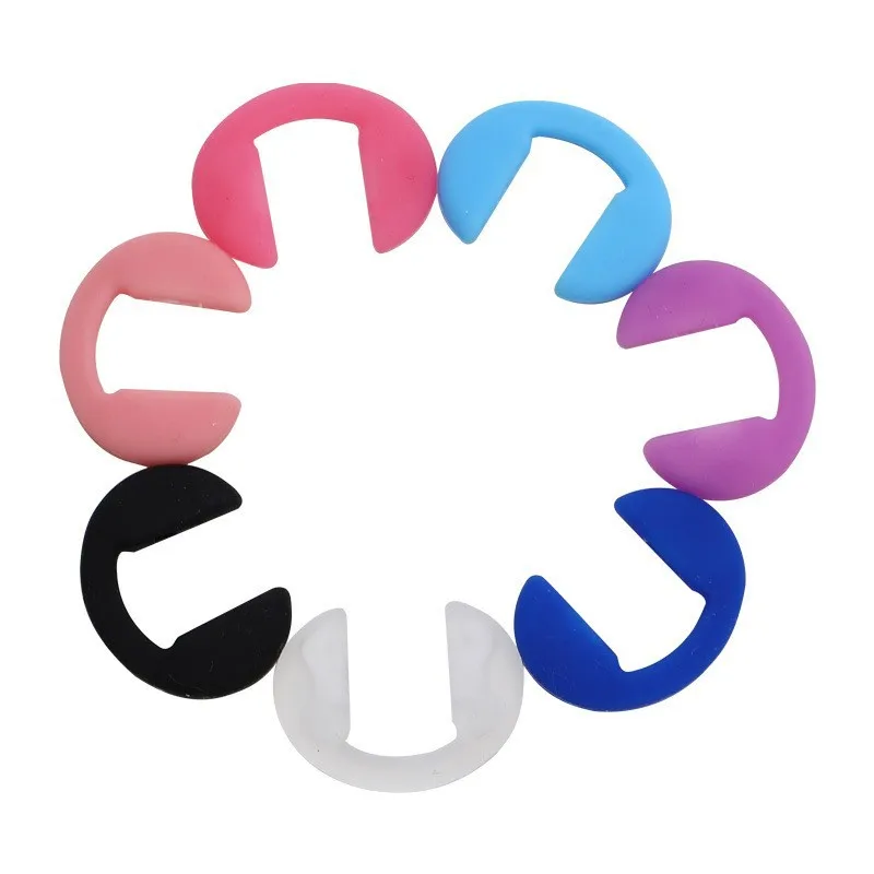 Silicone Push in U Shaped Kids Glasses Nose Pads Saddle Bridge Nose Pads for Children Eyewear