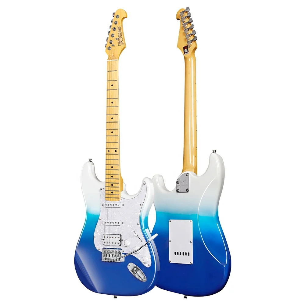 OEM D-130S Blue Color Guitarra Electrica Manufacturers Electric Solo Guitare Electrique New Arrival Rhythm Guitar